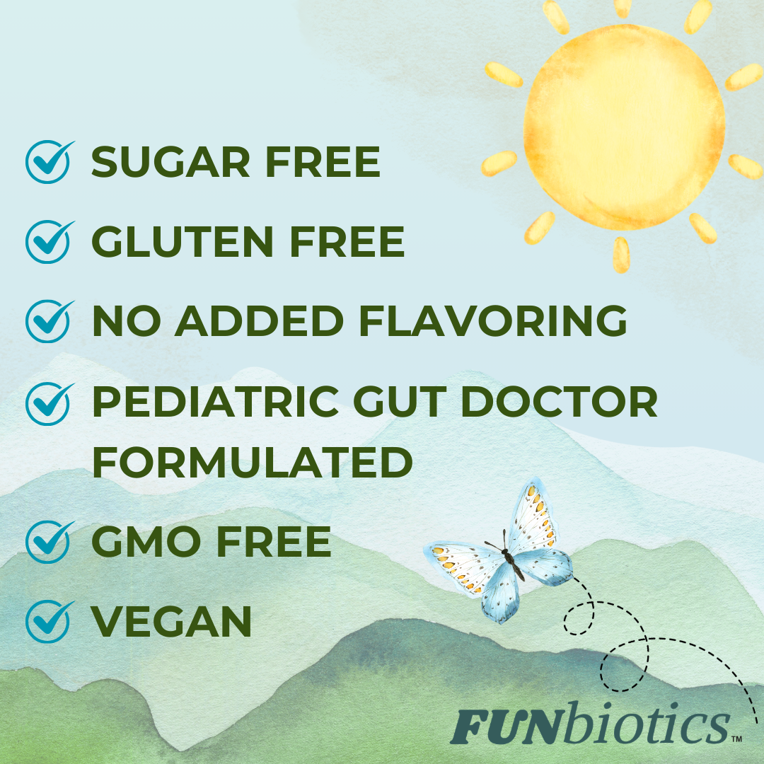 Funbiotics Superfood Probiotic with Lion's Mane – Chocolate, Sugar-Free | For Kids & Adults - Funbiotics